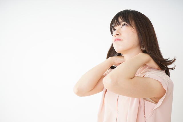 ストレスを抱える女性